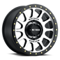 Method 305 NV - 8-Lug 8x170 — Machined - Matte Black Lip