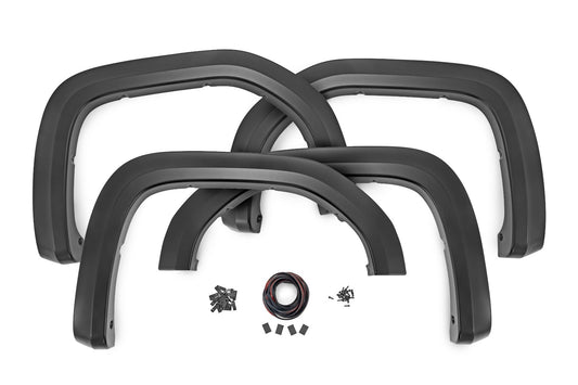 Fender Flares | Sport | GNK Brownstone | GMC Sierra 1500 2WD/4WD (2019-2025 & Classic)