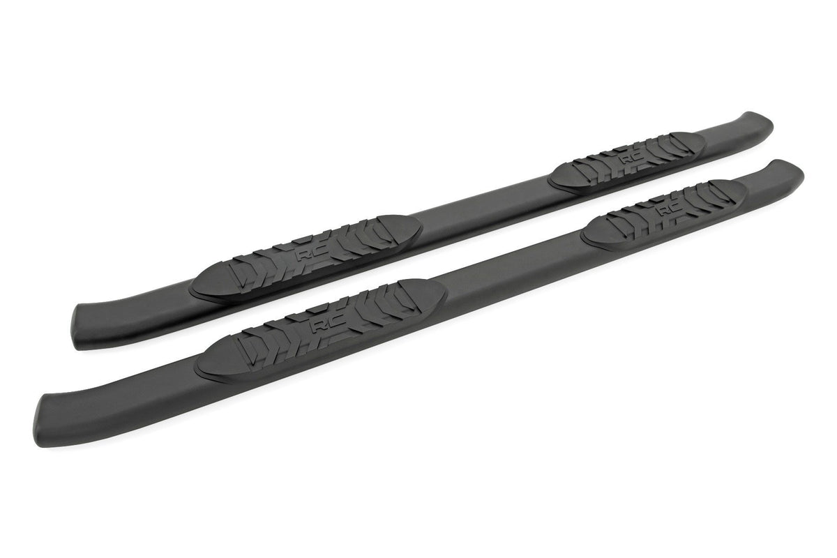 Oval Nerf Step | Double Cab | Black | Toyota Tacoma 2WD/4WD (2024-2025)