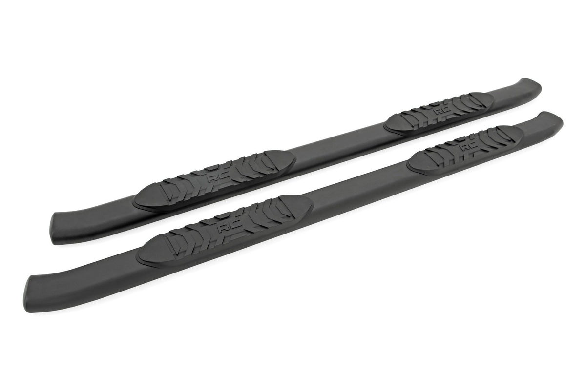 Oval Nerf Step | 4-Door | Black | Ford Bronco 4WD (2021-2025)