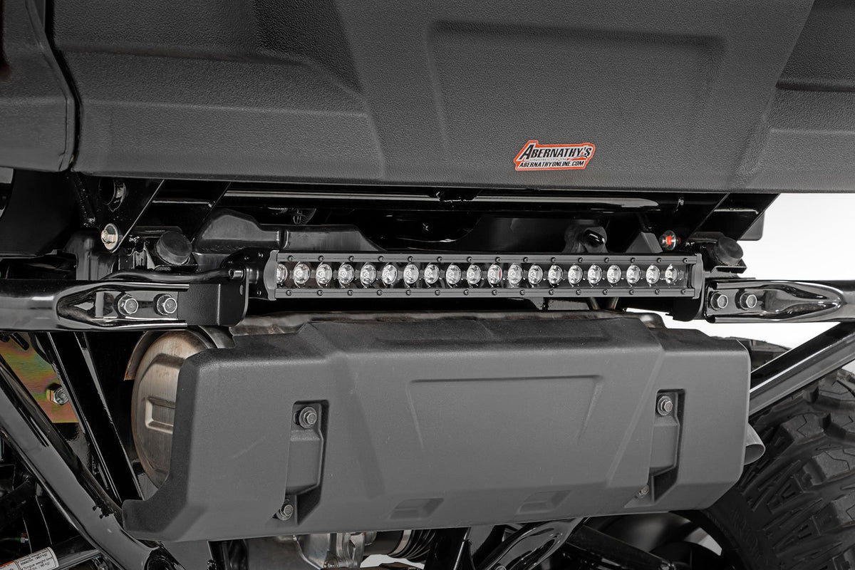LED Light Kit | Under Bed Mount | 20" Black Single Row | Honda Pioneer 1000/Pioneer 1000-6