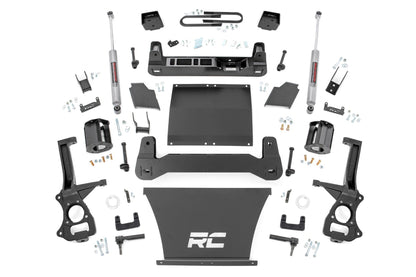 6 Inch Lift Kit | Mono Leaf Rear | Chevy Silverado 1500 4WD (2025-2026)