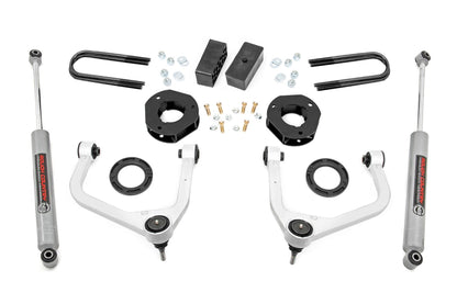 3.5 Inch Lift Kit | Mono Leaf Rear | GMC Sierra 1500 2WD/4WD (2019-2024 & Classic)