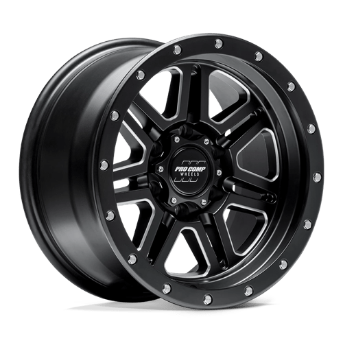 https://assets.wheelpros.com/transform/deaa5fb9-4d9a-4686-b3c6-20a385c286a4/procomp-pa62-apex-satin-black-milled-6-lug-A1_PA0627-png?size=500
