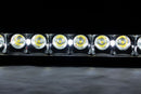 30 Inch Black Series LED Light Bar | Curved | Single Row | Cool White DRL