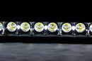 20 Inch Black Series LED Light Bar | Single Row | Cool White DRL