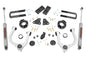 3.5 Inch Lift Kit | N3 | Cast Steel Knuckles | Ford Ranger 4WD (2019-2023)