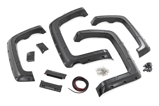 Fender Flares | Defender l 5'9" Bed  | G1C Overcast | Chevy Silverado 1500 (14-18 & Classic)