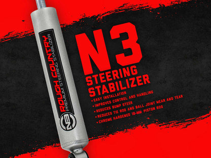 N3 Steering Stabilizer | 0-5 Inch Lift | Ford F-150 4WD (1997-2003)