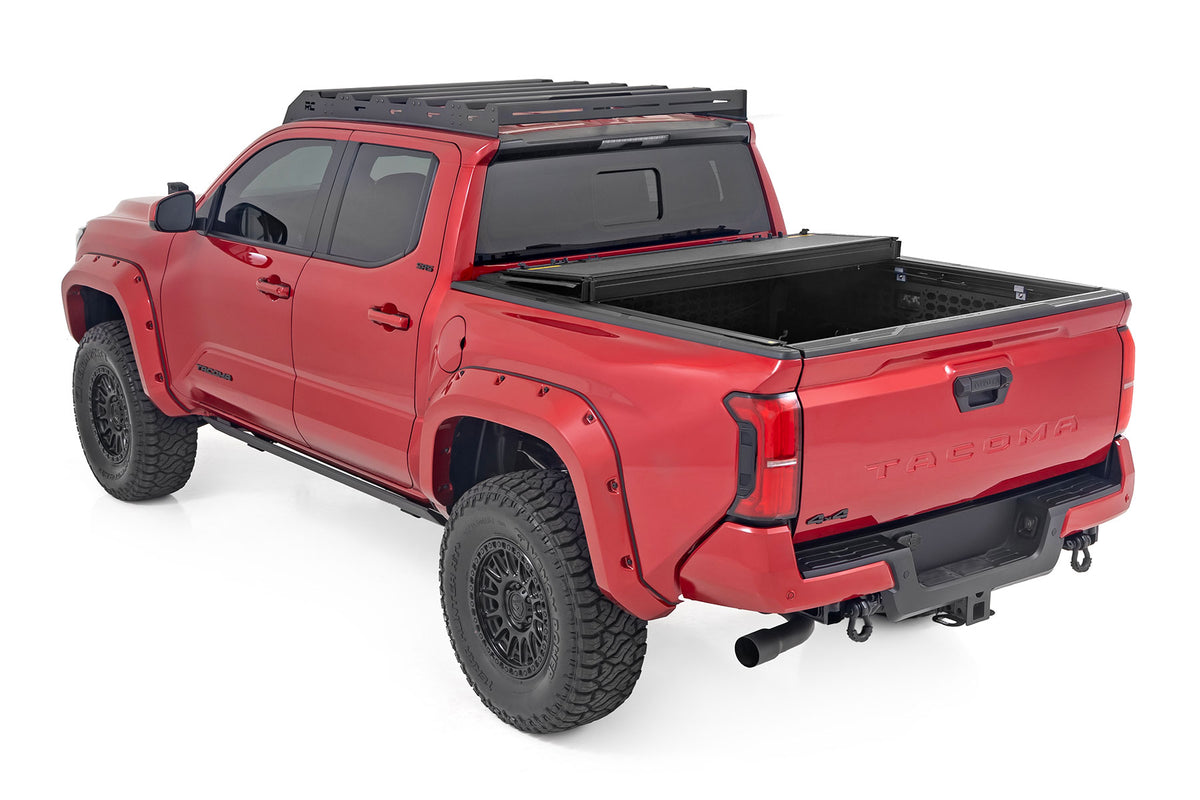 Hard Tri-Fold Flip Up Bed Cover | 5' Bed | Toyota Tacoma 2WD/4WD (2024-2026)