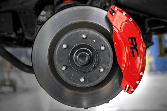 Caliper Covers | Front and Rear | Red | Toyota Tundra 2WD/4WD (2022-2026)