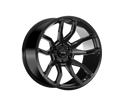 Torque Impact | Satin Black| 20x9 | 6x135 | -12mm