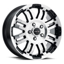 Vision Warrior - 5-Lug 5x130 — Gloss Black Machined Face [375-6632GBMF45]