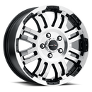 Vision Warrior - 5-Lug 5x130 — Gloss Black Machined Face [375H6632GBMF45]