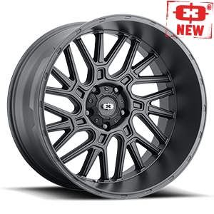 Vision Brawl - 6-Lug 6x135 — Satin Black