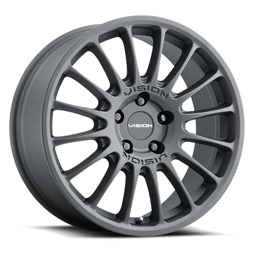 Vision Monaco - 5-Lug 5x100 — Satin Black