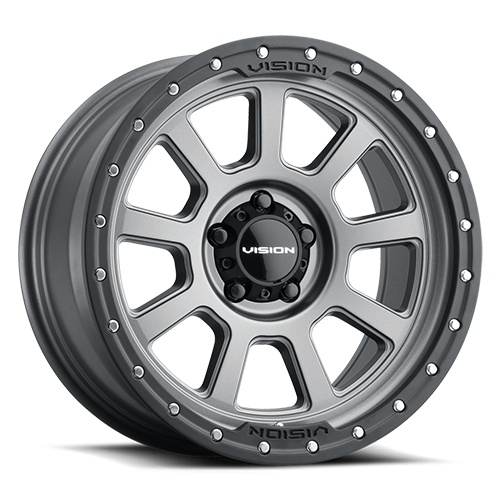 Vision Ojos - 5-Lug 5x114.3 — Satin Grey