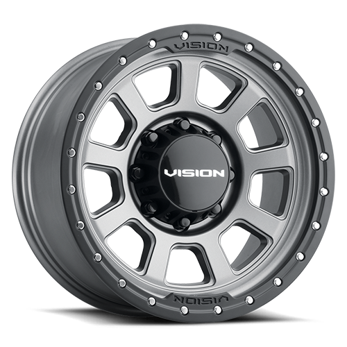 Vision Ojos - 8-Lug 8x180 — Satin Grey