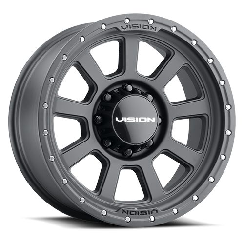 Vision Ojos - 8-Lug 8x180 — Satin Black