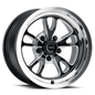 Vision Patriot - 5-Lug 5x120.65 — Gloss Black Milled Spoke Polished Lip
