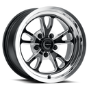 Vision Patriot - 5-Lug 5x120.65 — Gloss Black Milled Spoke Polished Lip