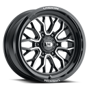 Vision Riot - 6-Lug 6x135 — Gloss Black Machined Face