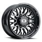Vision Riot - 8-Lug 8x165.1 — Gloss Black Machined Face