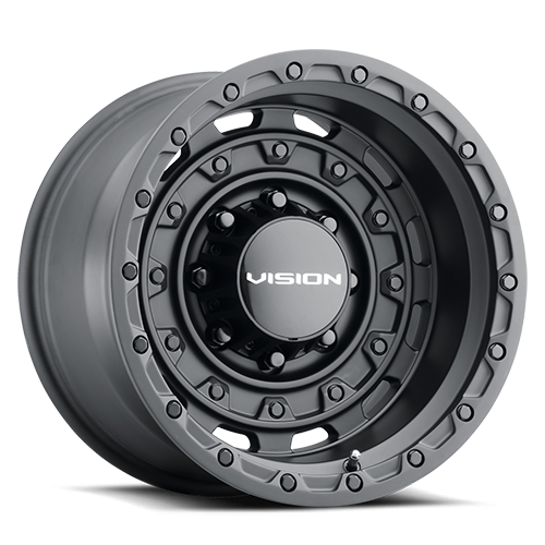 Vision Tactical - 8-Lug 8x180 — Satin Black