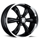 Vision Legend - 6-Lug 6x135 — Gloss Black Machined Lip