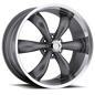 Vision Legend - 6-Lug 6x139.7 — Gunmetal Machined Lip