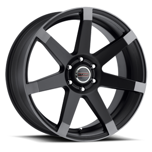 Vision Wheel - Style 9042V - 6-Lug 6x139.7 — Matte Black w\Anthracite Spoke Ends