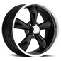 Vision Legend - 5-Lug 5x115 — Gloss Black Machined Lip