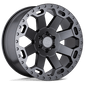 Black Rhino Hard Alloys Warlord 20" - 6-Lug 6x135