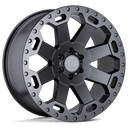 Black Rhino Hard Alloys Warlord 20" - 6-Lug 6x135