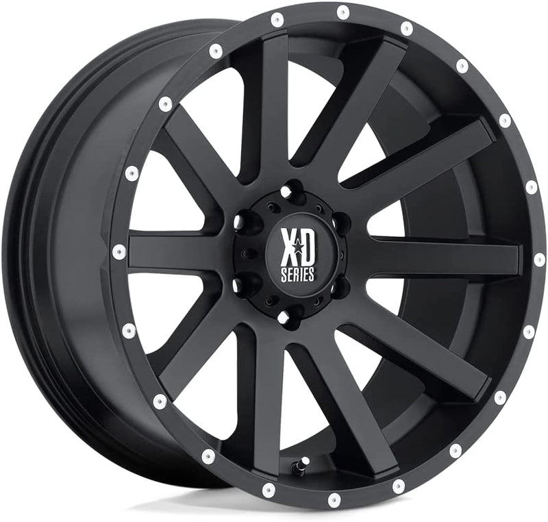 XD Wheels Heist XD818 - Satin Black