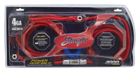 Stinger 4GA POWER WIRING KIT