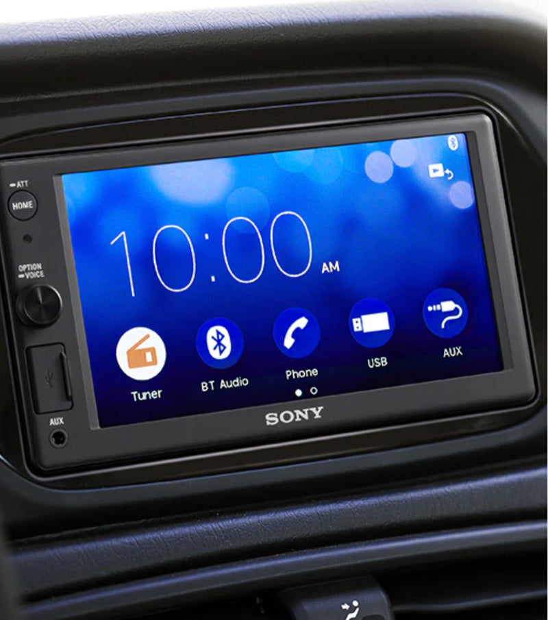 SONY XAV-AX1000 6.2" Apple CarPlay Media Receiver with BLUETOOTH®