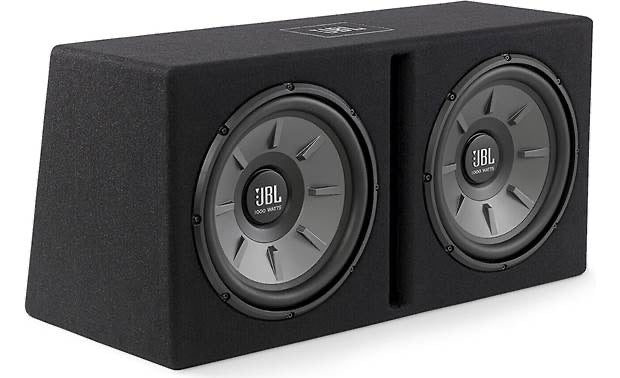 JBL STAGE 1220B Dual 12" Stage 1000 Watts Max Subwoofers Mounted w/Ported Enclosure