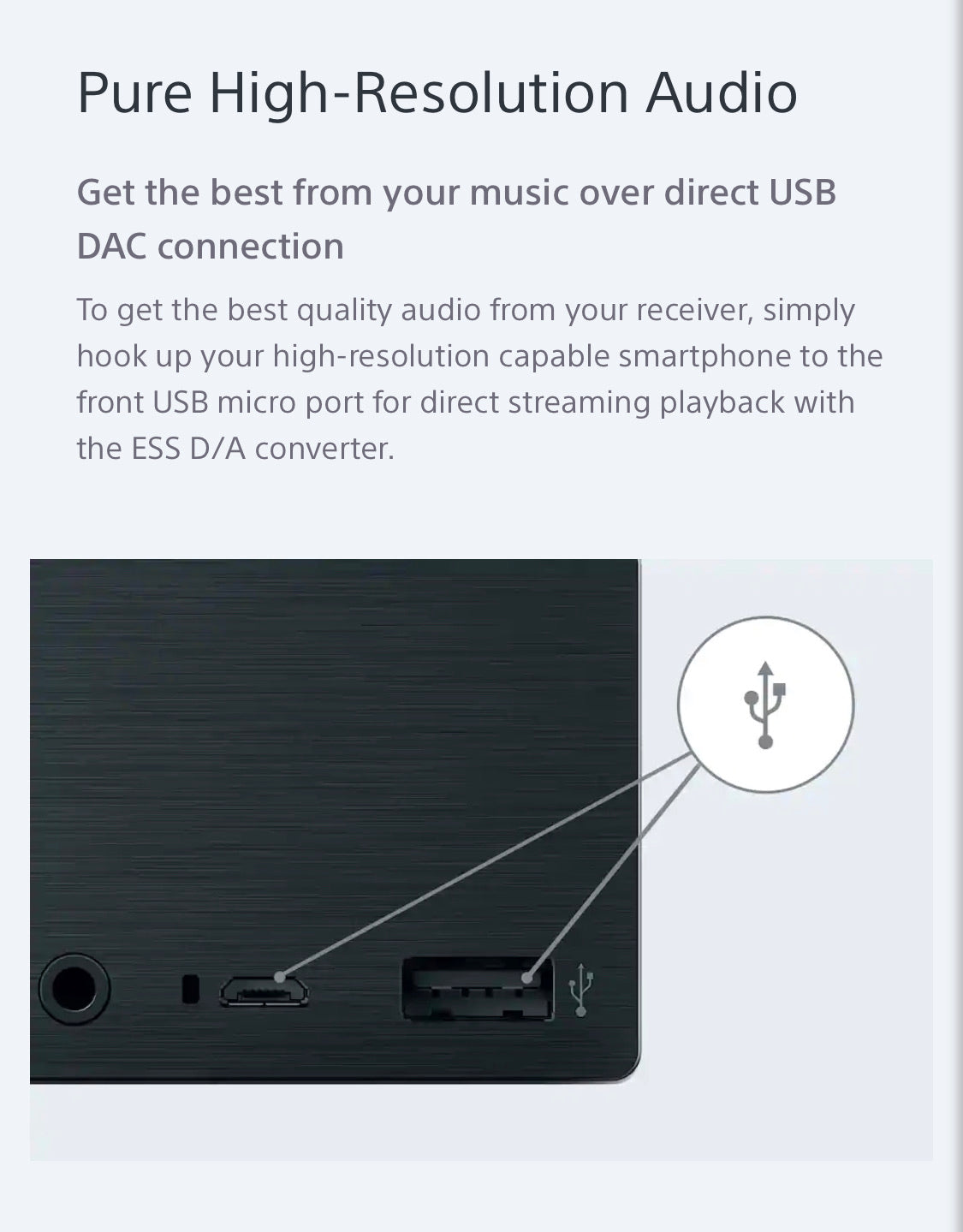 SONY RSX-GS9 High End Media Receiver with BLUETOOTH® Wireless Technology