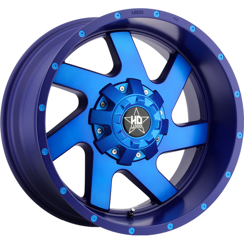 HD Luxxx Wheels LHD1 Blue