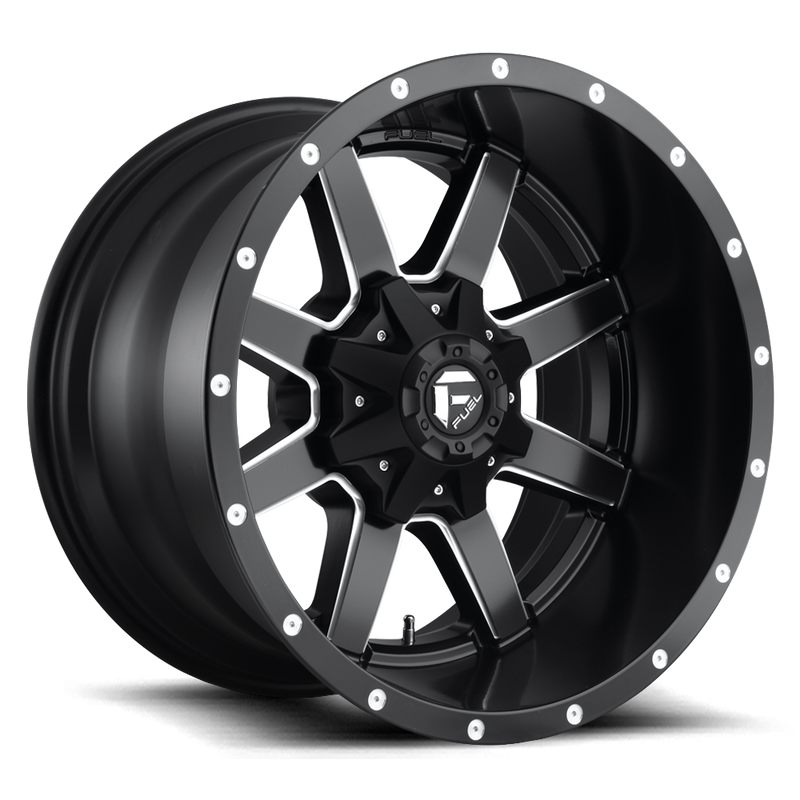FUEL Offroad Wheels 1 PIECE MAVERICK - D538 Black and Milled