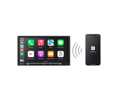 SONY XAV-AX4000 6.95" (17.6 cm) Wireless CarPlay/ Android Auto Media Receiver