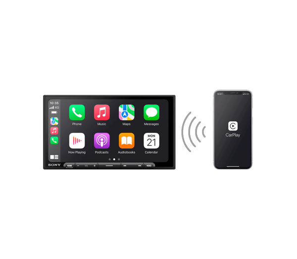 SONY XAV-AX6000 6.95"  Wireless CarPlay/ Android Auto Media Receiver