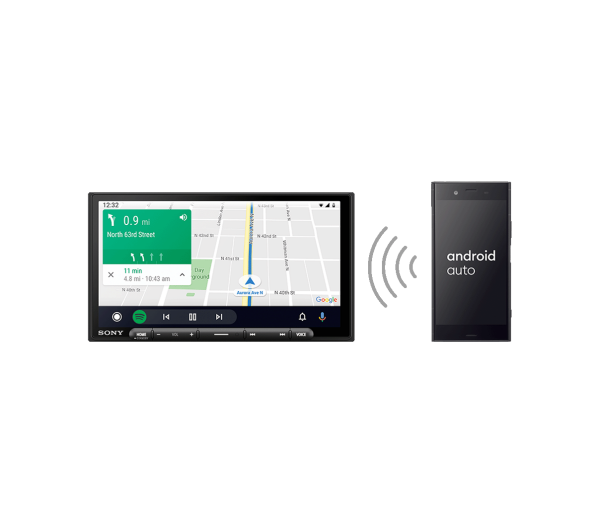 SONY XAV-AX6000 6.95"  Wireless CarPlay/ Android Auto Media Receiver
